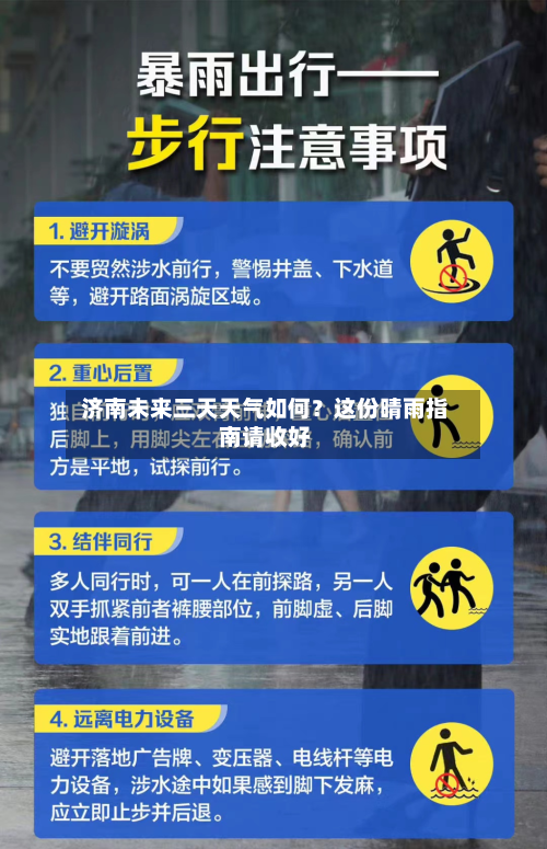  济南未来三天天气如何？这份晴雨指南请收好  