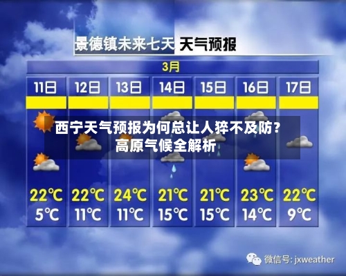  西宁天气预报为何总让人猝不及防？高原气候全解析