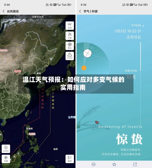  温江天气预报：如何应对多变气候的实用指南
