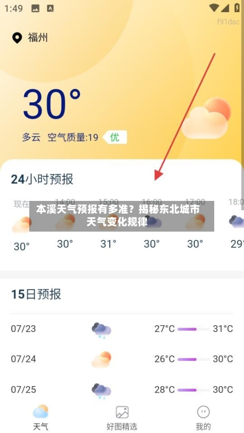 本溪天气预报有多准?揭秘东北城市天气变化规律