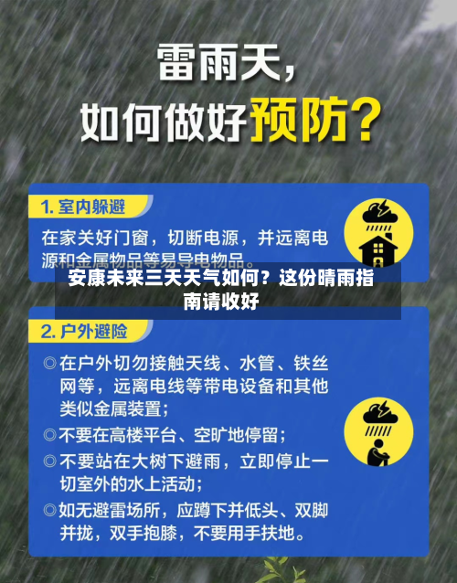 安康未来三天天气如何?这份晴雨指南请收好