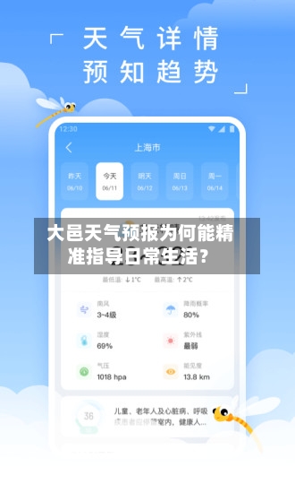 大邑天气预报为何能精准指导日常生活？