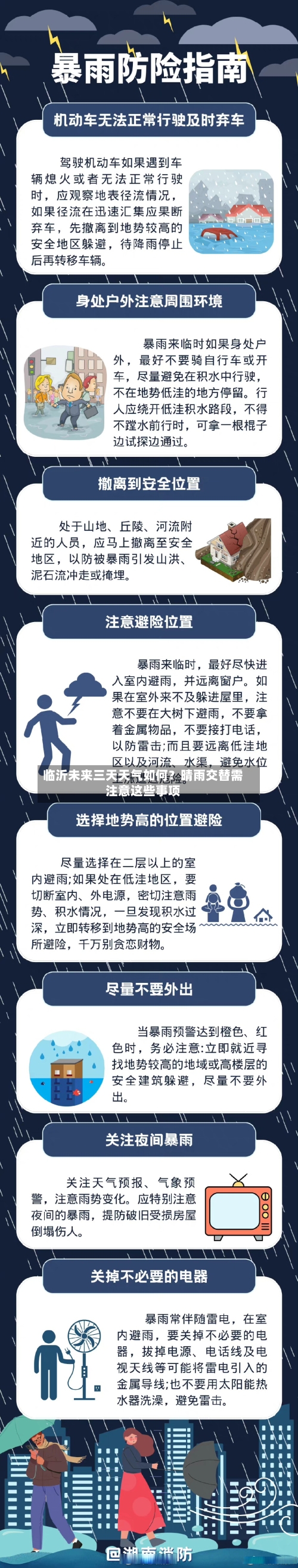 临沂未来三天天气如何?晴雨交替需注意这些事项