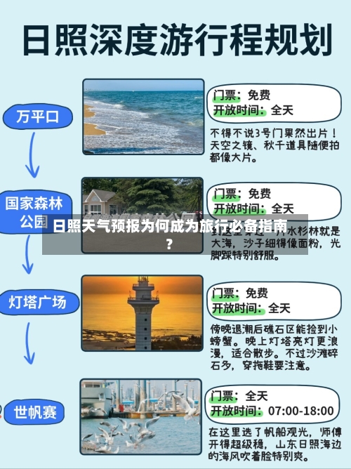  日照天气预报为何成为旅行必备指南？