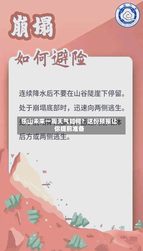  乐山未来一周天气如何？这份预报让你提前准备  