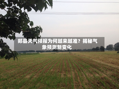  郏县天气预报为何越来越准？揭秘气象预测新变化