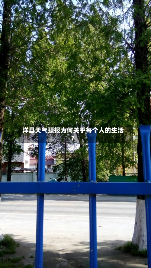  洋县天气预报为何关乎每个人的生活？