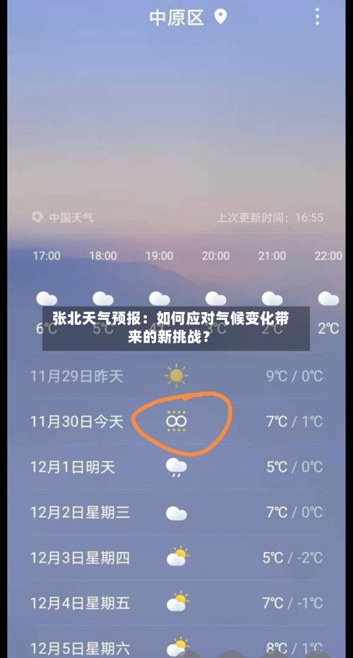  张北天气预报：如何应对气候变化带来的新挑战？