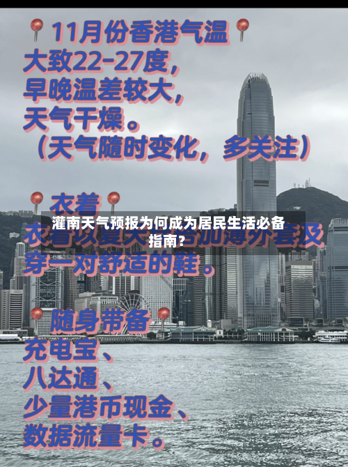  灌南天气预报为何成为居民生活必备指南？