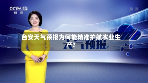 台安天气预报为何能精准护航农业生产？