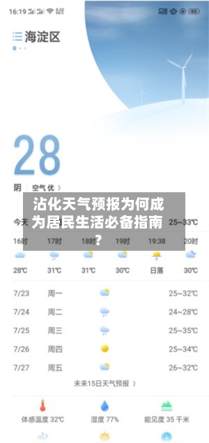  沾化天气预报为何成为居民生活必备指南？