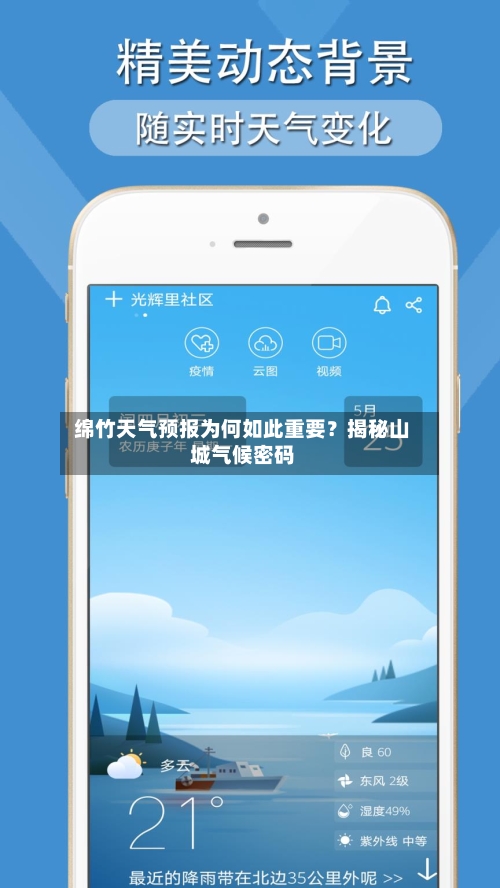  绵竹天气预报为何如此重要？揭秘山城气候密码  