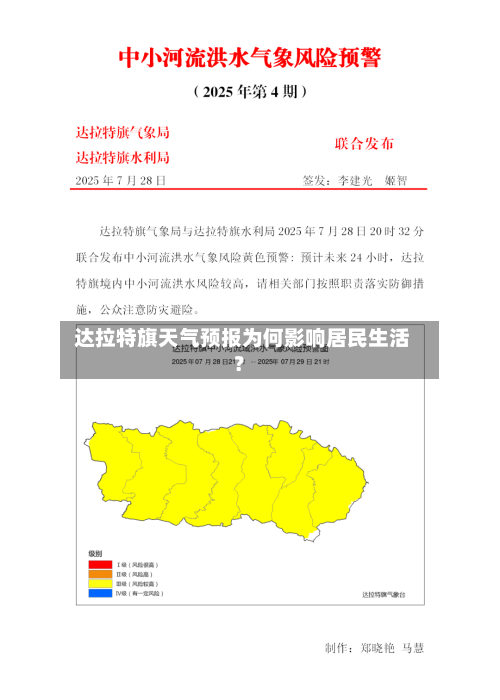  达拉特旗天气预报为何影响居民生活？  
