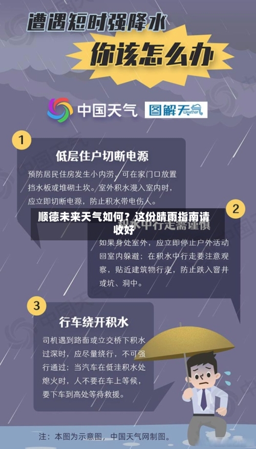  顺德未来天气如何？这份晴雨指南请收好  