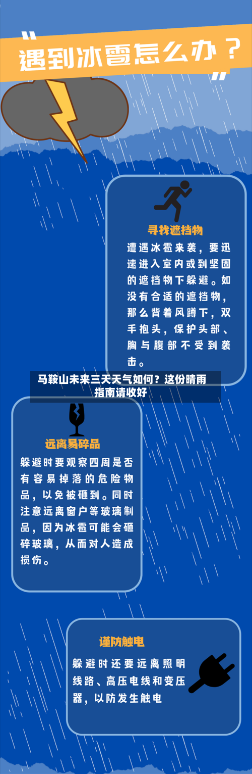 马鞍山未来三天天气如何?这份晴雨指南请收好